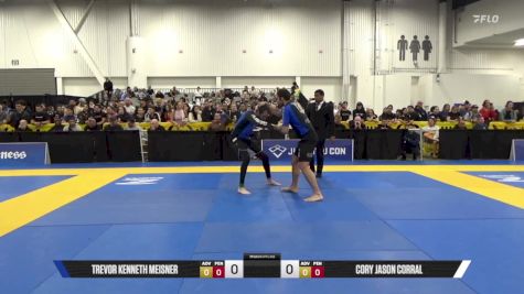 Trevor Kenneth Meisner vs Cory Jason Corral 2025 World IBJJF Jiu-Jitsu No-Gi Championship