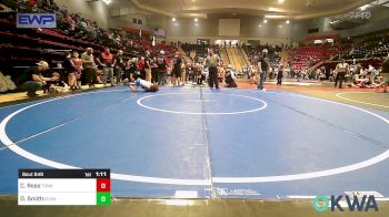 67 lbs Semifinal - Cooper Ross, Tonkawa Takedown Club vs Dylan Smith, Glenpool Warriors