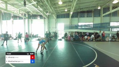 101 lbs Final - C.m Alvarez, Ranger 47 WC vs Eva Bhattacharya, Royalty WC