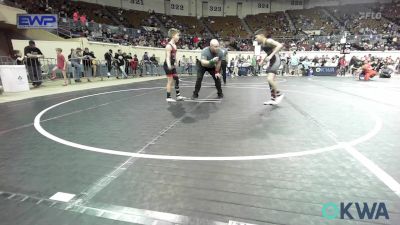 85 lbs Round Of 32 - Maddox Rasavong, Pocola Youth Wrestling vs Waylon Wright, Weatherford Youth Wrestling