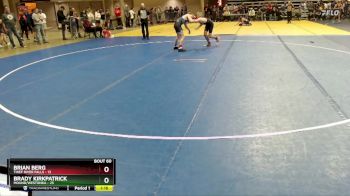 120 lbs Champ. Round 1 - Brady Kirkpatrick, Mound/Westonka vs Brian Berg, Thief River Falls