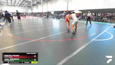 150 lbs Cons. Round 1 - Enkh Enkhbold, Diamond Bar HS vs Dimetry Molina, Rough House