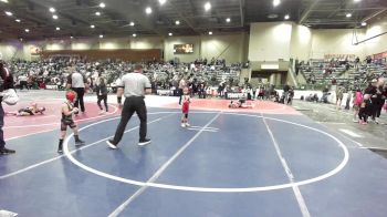 40 lbs Quarterfinal - Levi Whittenburg, Ceres Pups WC vs Eli Emigh, Corning Sharks