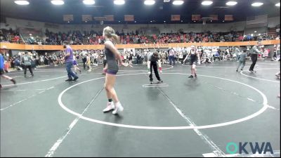 105 lbs Rr Rnd 3 - Kaydence Langford, ARDMORE TAKEDOWN CLUB vs Olivia Williams, Chickasha Wrestling