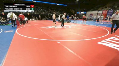 138 Class 1 lbs Quarterfinal - Tallon Smidt, Lawson vs Charles Robinson, Centralia