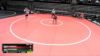 129 lbs Cons. Round 4 - Brian Marquez, Manti vs Britton Rosser, Tooele