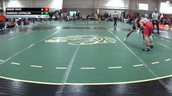 174 lbs Champ. Round 2 - Brady Ross, Belmont Abbey vs Damiano Cappellini, UW Parkside
