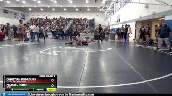 120 lbs Cons. Round 2 - Christian Rodrigues, Cleveland Wrestling vs Michael Persh, Open