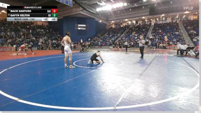 144 lbs Champ. Round 3 - Mack Santoro, Saucon Valley vs Gavyn Kelton, Notre Dame Green Pond