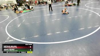 53 lbs Semifinal - Oakley Newby, Westlake Wrestling Club vs Sawyer Wankowski, Zumwalt Wrestling Club