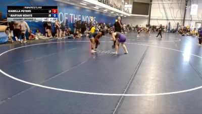 160 lbs Champ. Round 3 - Maryam Ndiaye, Augustana (IL) vs Izabella Peters, Loras