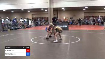 98 lbs Prelims - Vincent Bravo, Scottsbluff Wrestling Club vs Matthew Claridy, Icon Wrestling