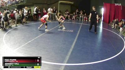 89 lbs Round 1 (4 Team) - Maci Puppe, North Dakota 1 vs Kennedy Hall, Team USA