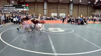 144 lbs Cons. Round 2 - Dylan Hamilton, Deer Creek vs Jayden Eddy, Jackson