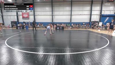 140 lbs Bryer Rogers, Kentucky vs Jaxon Durbrow, Michigan Red