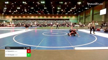 125 lbs Consi Of 16 #1 - Jacob Navarro, Southwestern Oregon CC vs Cameron Enriquez, UNATT-Oregon State