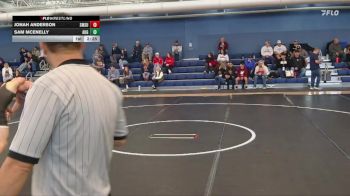 197 lbs Quarterfinal - Sam McEnelly, Augustana (SD) vs Jonah Anderson, Southwest Minnesota State