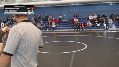 197 lbs Quarterfinal - Sam McEnelly, Augustana (SD) vs Jonah Anderson, Southwest Minnesota State