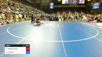 235 lbs Cons 8 #1 - Tilisa Matakaiongo, UT vs Ariana Chavez, TX