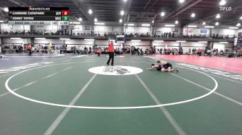 110 lbs Round Of 16 - Carmine Catapano, Sayville vs Jonny Tutku, Massapequa