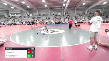 65 lbs Rr Rnd 1 - Levi Sisler, Quest School Of Wrestling ES vs Karsten Castetter, Midwest Monsters