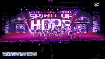 Carolina Spirit Athletics - Black Fins [2026 L2 Junior - D2 - Medium Day 2] 2026 Spirit of Hope Grand Nationals