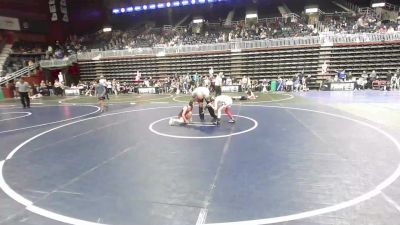 70 lbs Consolation - Wyatt Jordan, Ravage WC vs Samual Baird, Elbert County Wranglers