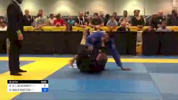 ROGER DALE MATTOX vs EMAD K. I. ALSUMAIT 2022 World Master IBJJF Jiu-Jitsu Championship