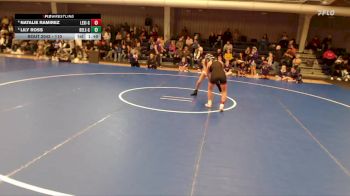 110 lbs Round 1 - Natalie Ramirez, Lexington vs Lily Ross, Bellevue East