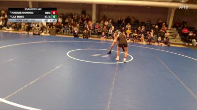 110 lbs Round 1 - Natalie Ramirez, Lexington vs Lily Ross, Bellevue East