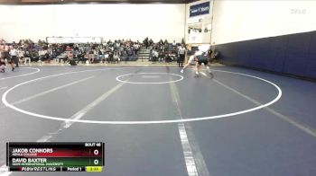 285 lbs Quarterfinal - David Baxter, Hope International University vs Jakob Connors, Menlo College