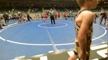 55 lbs Rr Rnd 2 - Christopher Waitkus II, Team Tulsa NDT vs Hunter Wells, Mojo Mulisha 12U