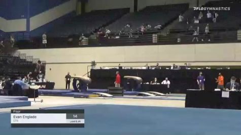 Evan Englade - Floor, CTG - 2021 USA Gymnastics Development Program National Championships