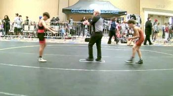 78 lbs Quarterfinal - Declan Rickel-Cruz, Team Aggression vs Fernando Villa, Riverside Rascals