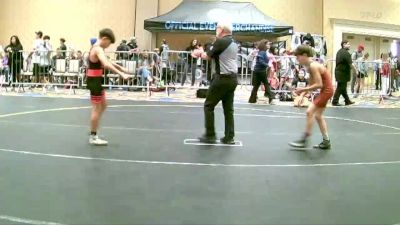 78 lbs Quarterfinal - Declan Rickel-Cruz, Team Aggression vs Fernando Villa, Riverside Rascals