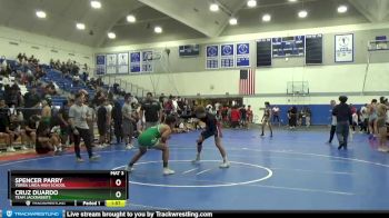 152 lbs Quarterfinal - Spencer Parry, Yorba Linda High School vs Cruz Duardo, Team Jackrabbits