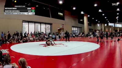 100 lbs Quarters & 1st Wb (16 Team) - Sawyer Mitchell, AR-15 Pink vs Keyhani Reed, Mat Clash Beast Mode