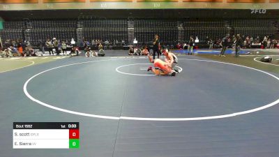 126 lbs Consi Of 8 #2 - Saxton Scott, Idaho Falls vs Elijah Sierra, Volcano Vista