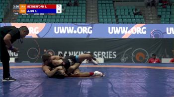 70 kg Semifinal - Zain Retherford, USA vs Kossai Ajimi, TUN