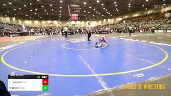 46 lbs Consi Of 8 #2 - Jett Cavazos, Hammer House Mafia vs Henrik Olson, Salem Elite Mat Club