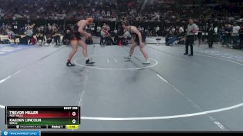 5A 220 lbs Semifinal - Kaeden Lincoln, Borah vs Trevor Miller, Post Falls