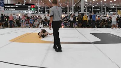 75 lbs Rr Rnd 4 - Ethan Bostard, Clearview - MS vs Lyle Brown, Steller Trained Jango - MS