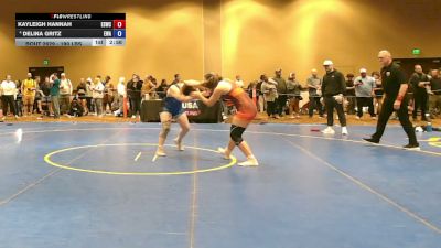 190 lbs Cons. Sub-semis - Kayleigh Hannah, Estebuilt WC vs Delina Gritz, Empire Wrestling Academy