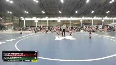 63 lbs Round 3 (4 Team) - Colton Fernandez, Team Northwest vs Tatum Kaschmitter, Grangeville Youth Wrestling