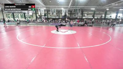 70 lbs Semifinal - Luke Martin, Guerrilla Westling Association vs Dylan McGettigan, American Dream