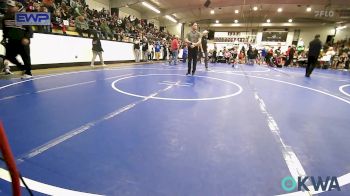 120-124 lbs Rr Rnd 2 - Jeron Nelson, Warrior Wrestling Club vs Jaxson Medlock, Vinita Kids Wrestling