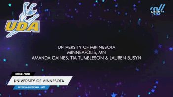 University of Minnesota [2025 Division IA - Jazz Finals] 2025 UCA & UDA College Cheerleading & Dance Team National Championship