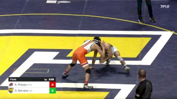 133 lbs Final - Kurt Phipps, Bucknell vs Dom Serrano, N. Colorado