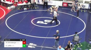 112 lbs Consy Semi - B Rd 7 G Rd 4 - Max Wirnsberger, Meadowbrook vs Zach Jaffe, Kennett