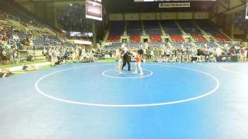 132 lbs Cons 32 #2 - Kamden Hooper, Missouri vs James Sievers, Georgia